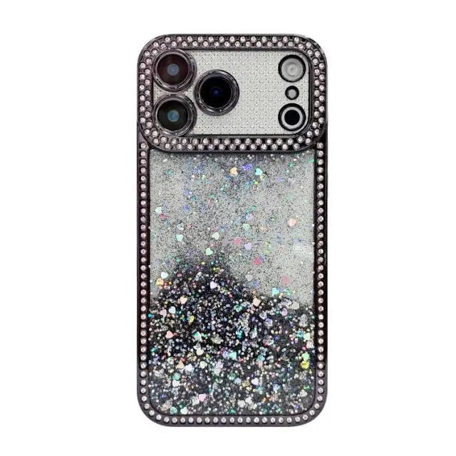 Liquid Glitter Θήκη για iPhone 17 Pro Max/ 18 Pro Max- Black OEM