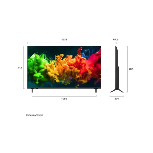 ΤΗΛΕΟΡΑΣΗ 55'' QNED 55QNED81B6A Mini LED LG 2