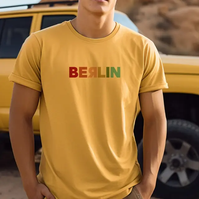 T-shirt Noshame® Camel με τύπωμα Berlin - 122369 - XXL