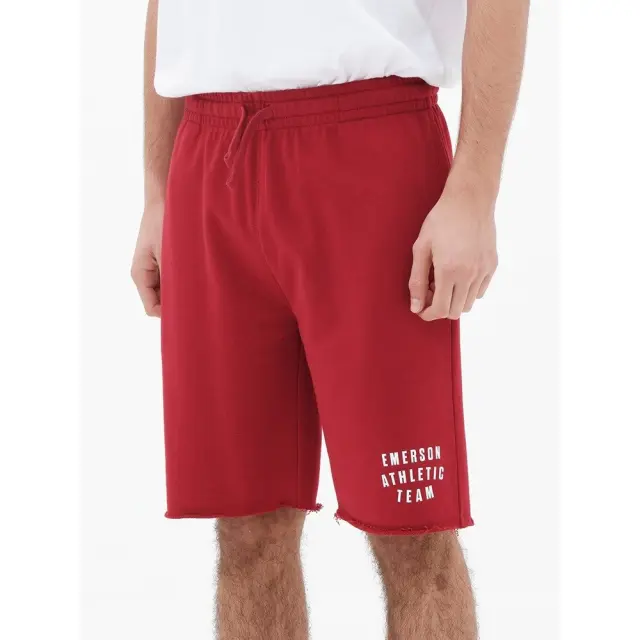 Emerson Men's Sweat Shorts (221.EM26.37-Berry) - Βυσσινί 3
