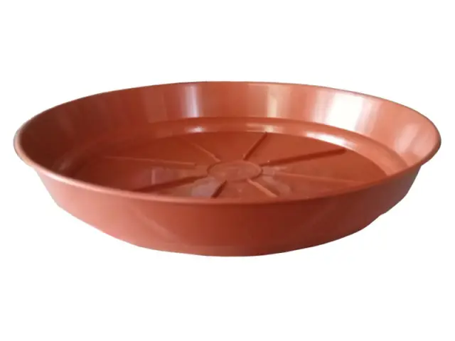 Πιάτο πλαστικό γλάστρας Sic Plast ΑΠΛΟ - Ø42 Χ 6,8cm/Λευκό