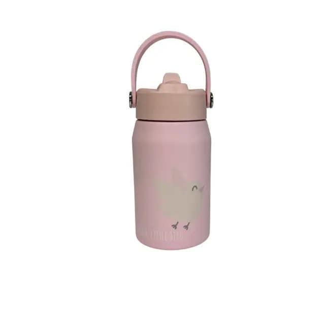 Ανοξείδωτο Μπουκάλι Θερμός Με Χερούλι Make A Wish Little Bird 350ml ABO