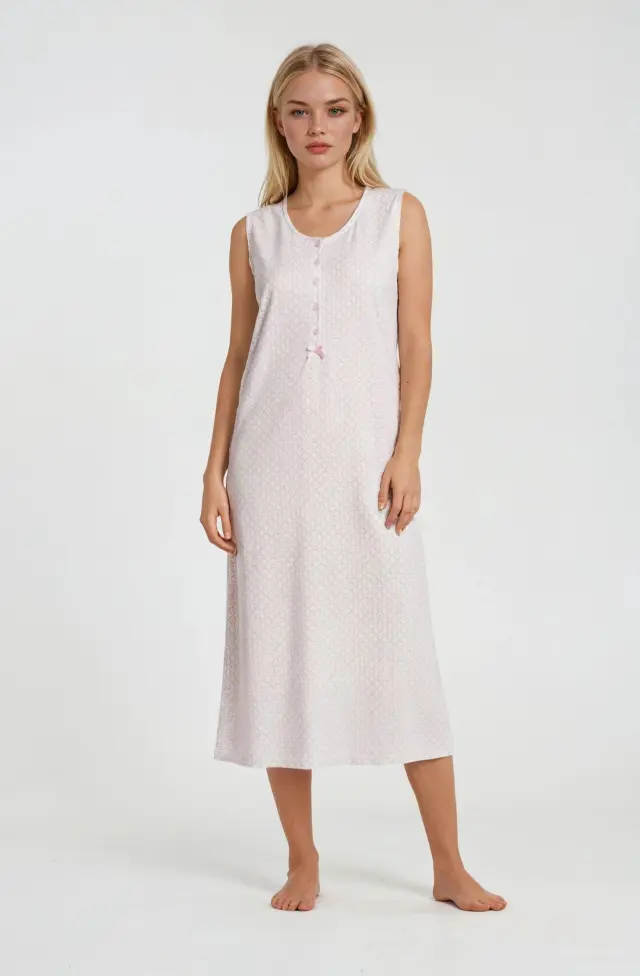S995 - Type - NIGHTGOWN CLASSIC PINK GEO