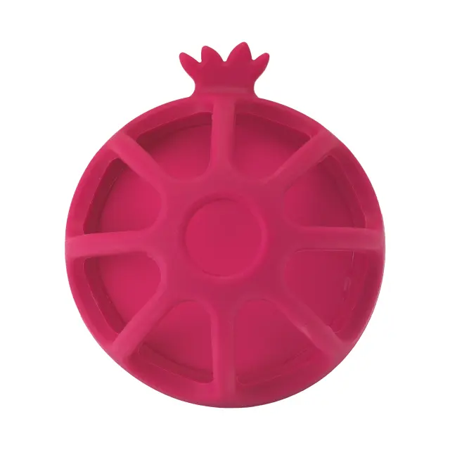 INFANTINO Soothing Silicone Teether, Pomegranate 2