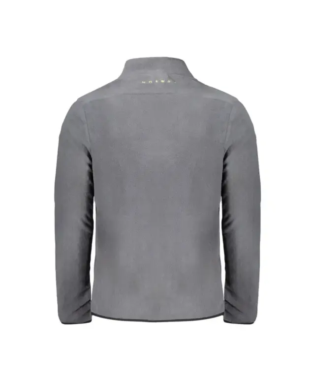 Norway Nautical School - Ανδρική Ζακέτα Φούτερ Fleece 849543-REVENT Γκρι 2