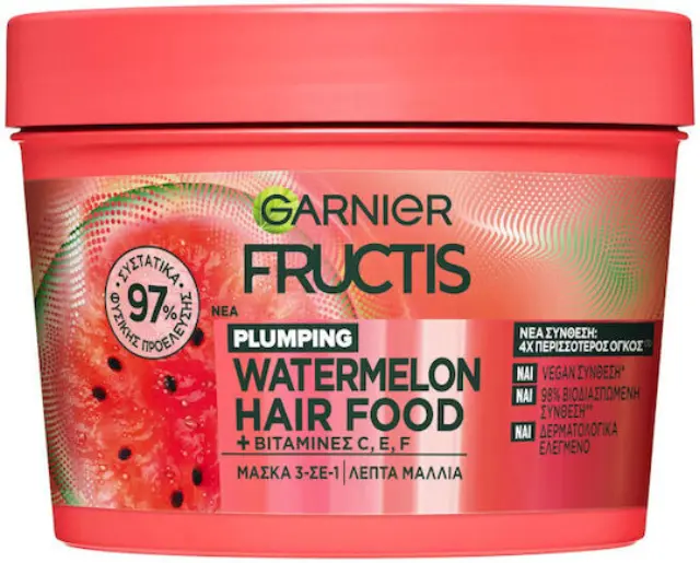 Fructis 400ml Μασκα 3 in 1 Watermelon
