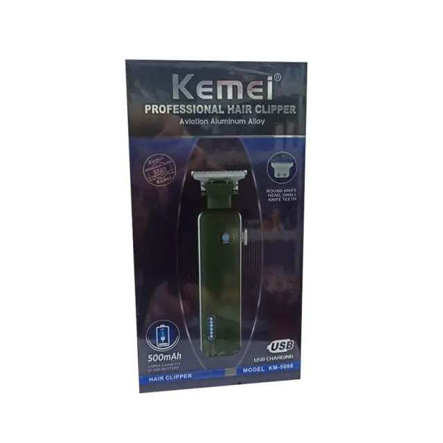 Kemei KM-5098 Κουρευτική Μηχανή Επαναφορτιζόμενη - Hair clipper 560085 2