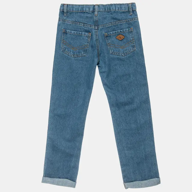 Παντελόνι τζιν 100% cotton σε ίσια γραμμή 2