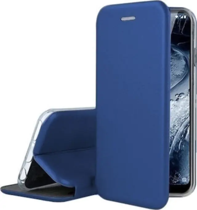 Oem Θήκη Βιβλίο Smart Magnet Elegance για Xiaomi Redmi Note 10 4g / 10 s Μπλε
