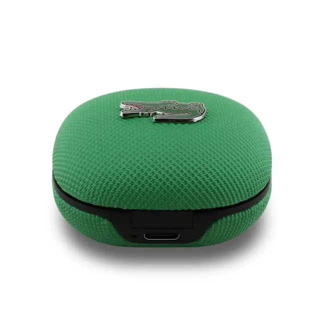 Lacoste Iconic Petit Pique TWS Wireless Earphones Green 3