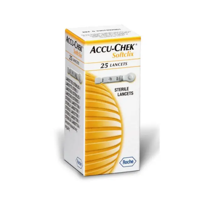 Accu-Chek Softclix Βελόνες Μέτρησης Σακχάρου 25 τμχ 3
