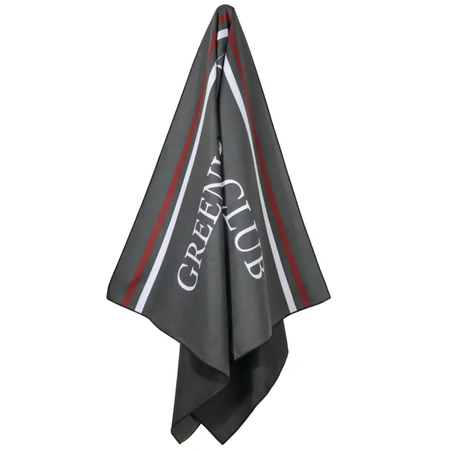 Πετσέτα Θαλάσσης 80x170 Greenwich Polo Club Micro Prints 5209 Grey 100% Microfiber 2