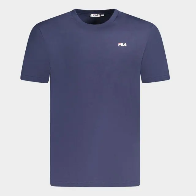 Fila - Ανδρικό T-shirt Laas FAM0874-50004 Μπλε Σκούρο - 2XL