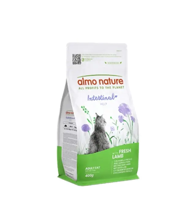 Almo Nature Functional Cat Adult Intestinal Αρνί 400gr Μονόχρωμο