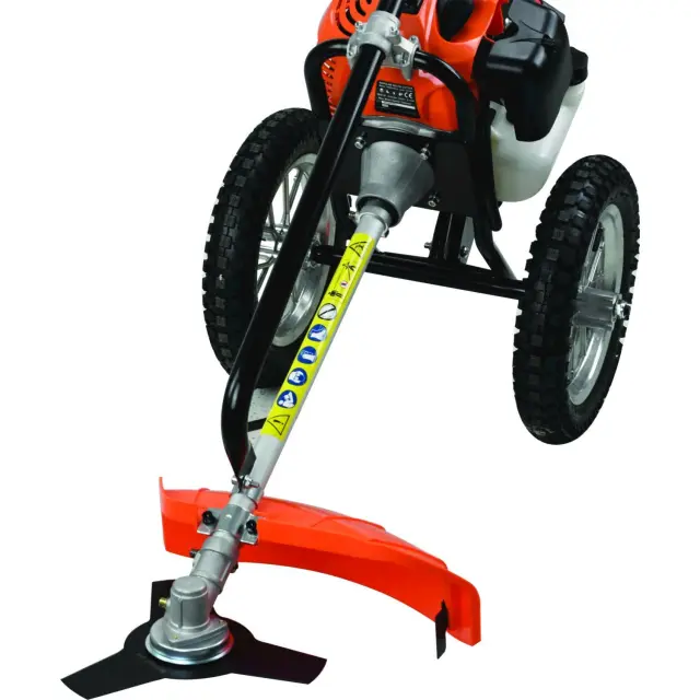 KRAFT Δίχρονο Θαμνοκοπτικό Βενζίνης 3hp με Ρόδες (691061) 3