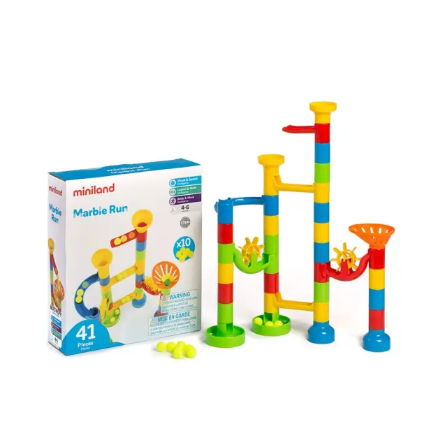 MINILAND ΠΑΙΧΝΙΔΙ ΔΡΑΣΤΗΡΙΟΤΗΤΩΝ MARBLE RUN 41 ΤΜΧ