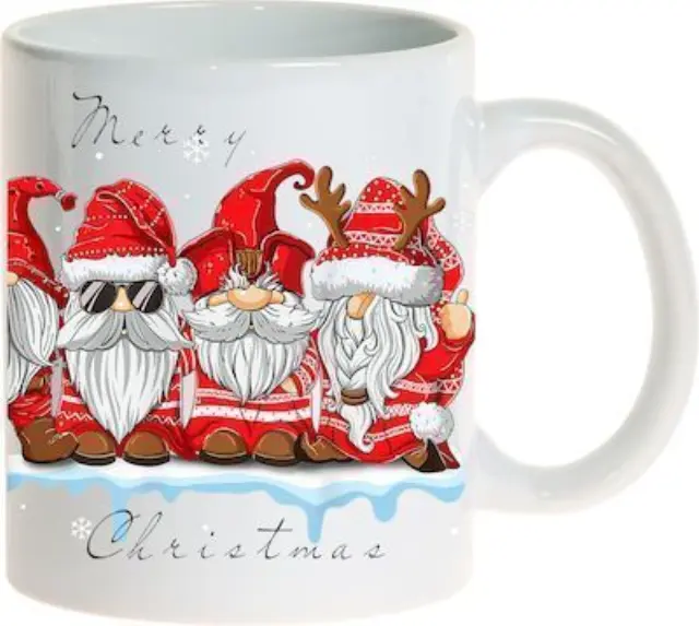 κούπα κεραμική χριστουγεννιάτικη merry christmas (κωδ. 3642)