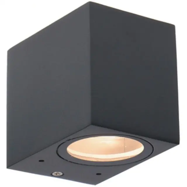 Outdoor Light without Light Source - wall light San Diego - 1xGU10 IP44 - Anthracite