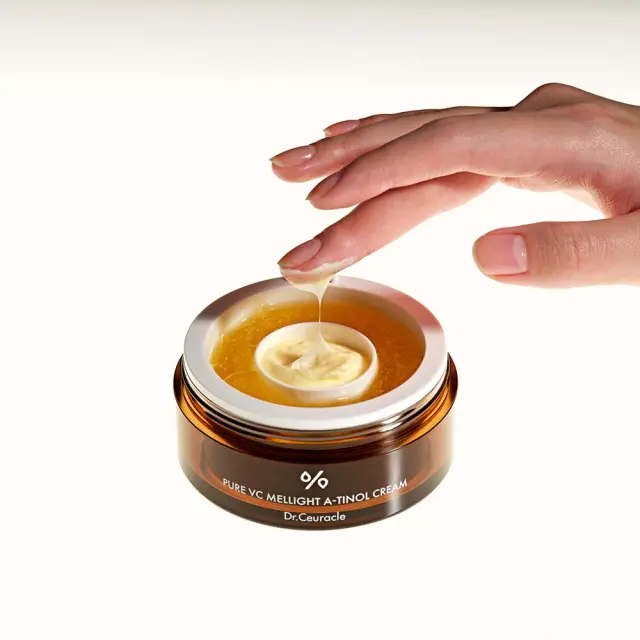 Dr. Ceuracle Pure VC Mellight A-Tinol Cream Αναγεννητική κρέμα προσώπου με Ρετινόλη και Βιταμίνη C 70g. 3
