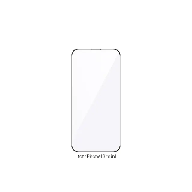 Tempered Glass Hoco 0.33mm Flash Attach Full Silk Screen HD για Apple iPhone 13 mini Μαύρο 3