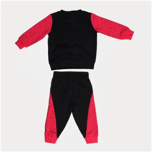Jordan Jumpman Fleece ΒΡΕΦΙΚΗ ΦΟΡΜΑ (65B817-023) - Μαύρο-Κόκκινο - 12-18 μηνών 2