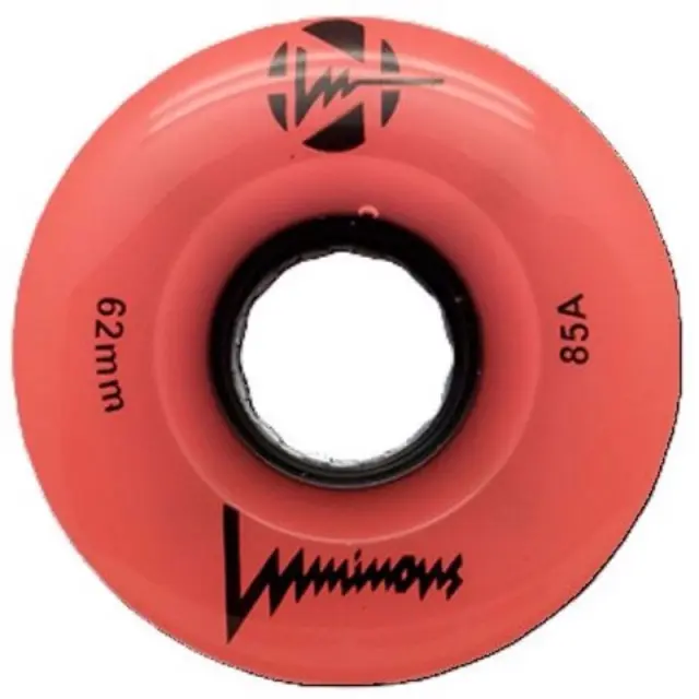 LUMINOUS 62χιλ./85A Ροδάκι Led - Coral Glow (1τεμ.)