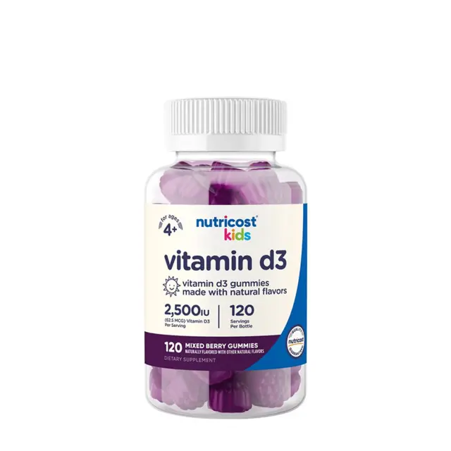 Nutricost Kids Vitamin D3 Gummies