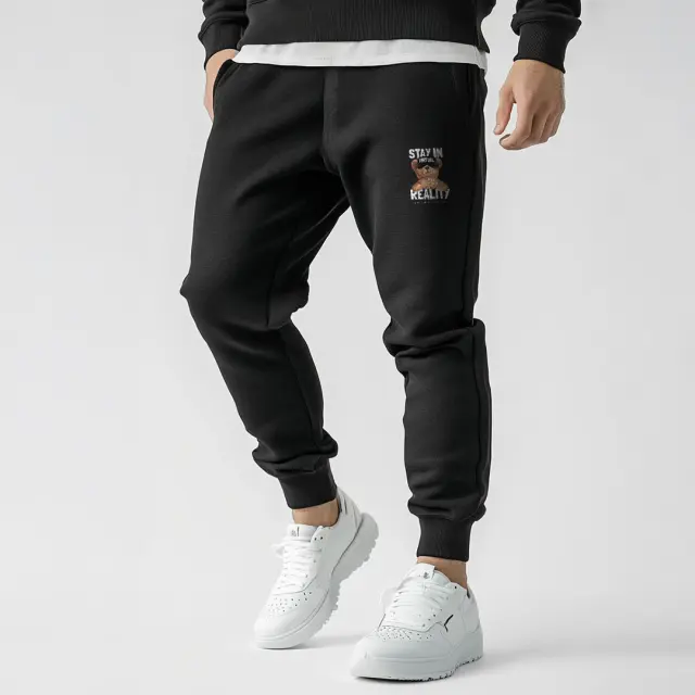 Φόρμα Noshame® Μαύρη με τύπωμα - 3025008 - XXL