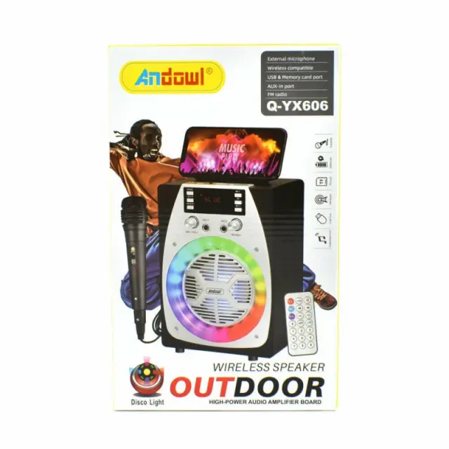 ΑΣΥΡΜΑΤΟ BLUETOOTH ΗΧΕΙΟ ANDOWL Q-YX606 3