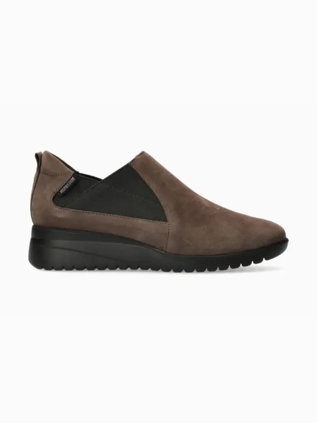 Mephisto Μοκασίνια-Loafers Γυναικείο δέρμα Nubuck Καφέ MEP/IBELINA ICE BROWN 3