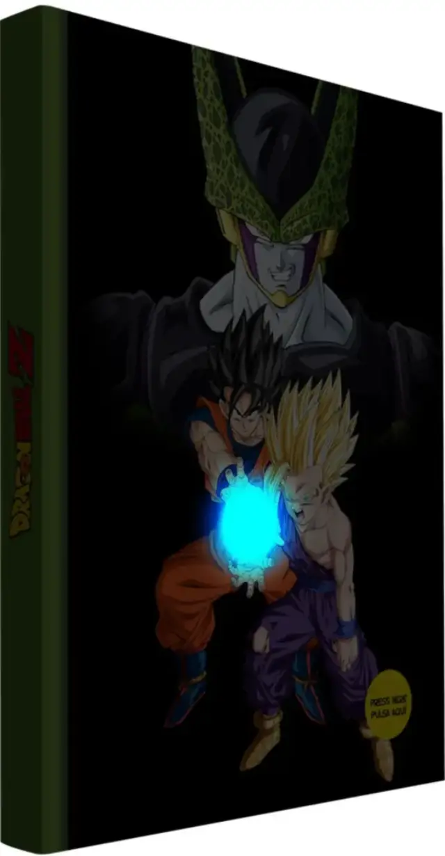 SD Toys DRAGON BALL Z Τετράδιο - Cell Final Battle Notebook with Light "15x25x3cm" (SDTDRB24986) 2