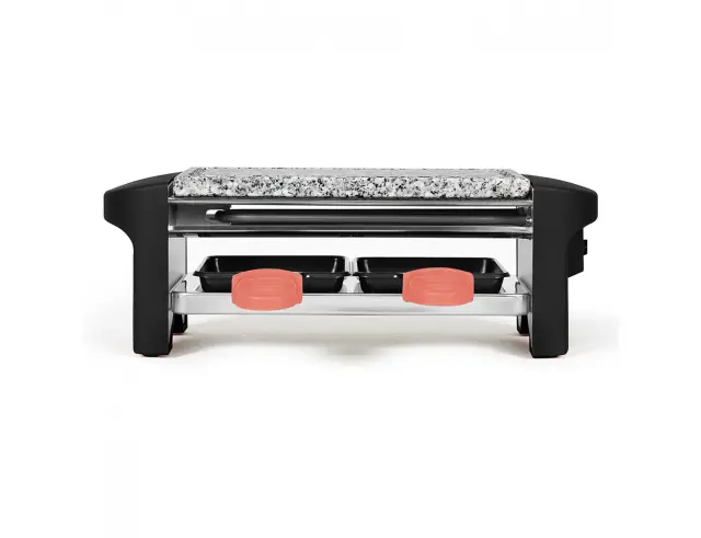 Γκριλιέρα Raclette Livoo x Marmiton DOC156CO με αυτόματο θερμοστάτη, ισχύ 350W και επιφάνεια ψησίματος 20x10cm - Coral DOC156CO 3