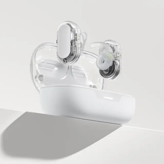 Wireless Earphones Hands Free Acefast FA003 TWS v5.3 550mAh 8hr Λειτουργίας 4-Mic ENC Τεχνολογία IPX4 και Ασύρματη Φόρτιση Λευκά 3