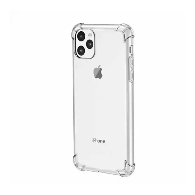 Θήκη Σιλικόνης Anti Shock 1.5mm Για Apple iPhone 15 Pro Διάφανη