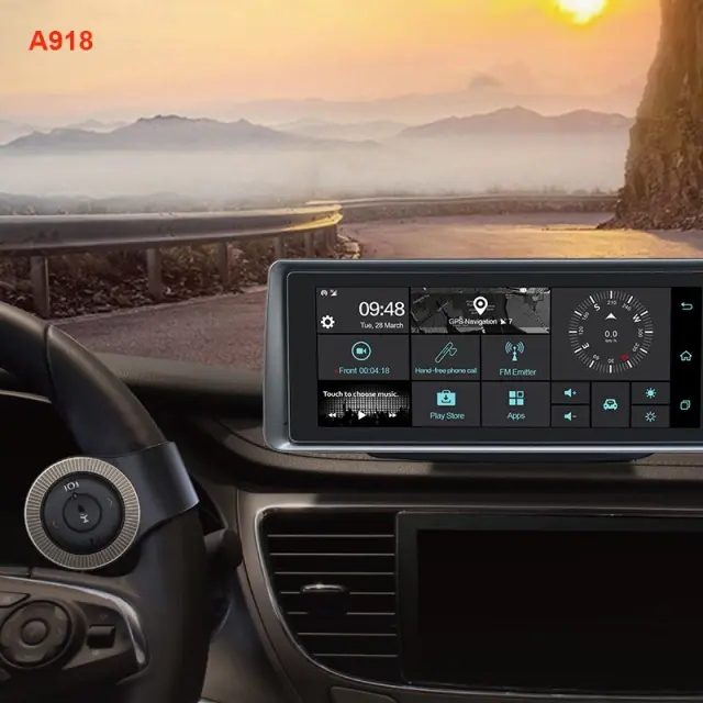 Οθόνη multimedia Android-Dashboard smart safety system OEM A918 3