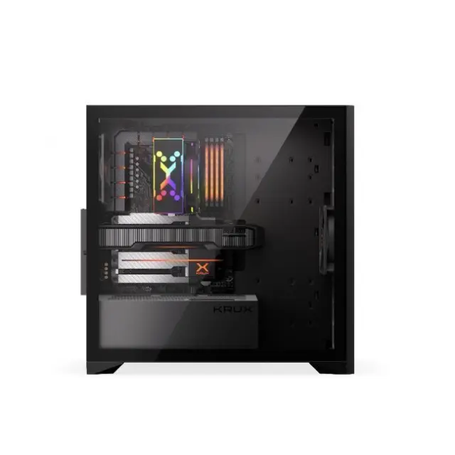 KRUX PC Case Palum ATX Midi Tower Black (KRXD008) 2
