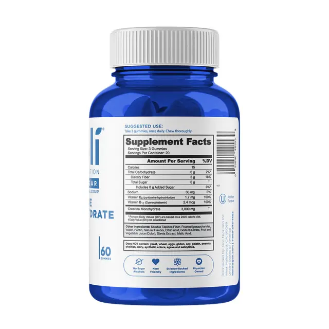Goli Zero Sugar Creatine Gummies 2