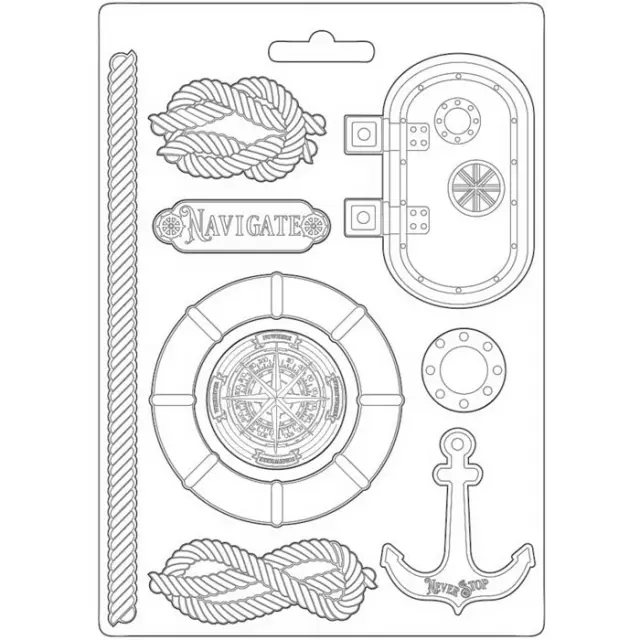 Εύκαμπτο Καλούπι για Σαπούνι-Γύψο - 21x29.7cm - Lady Vagabond Lifestyle Navigate