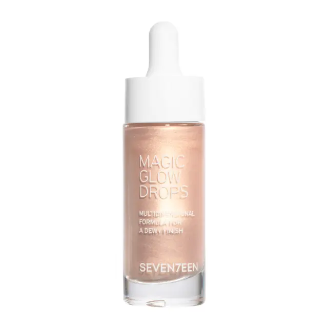 Seventeen Highlighter Υγρό Magic Glow Drops 20ml - 02 Iluminating Sand