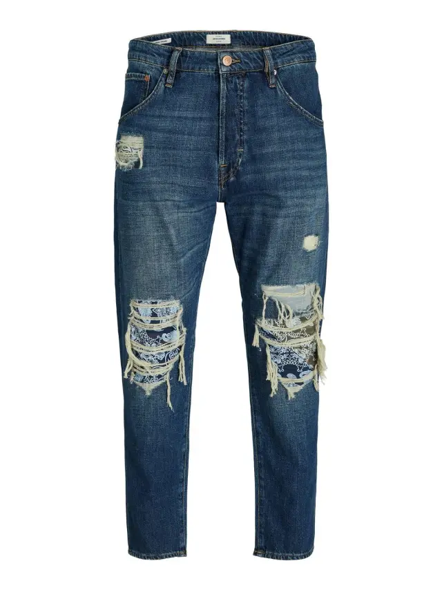 JJIFRANK JJLEEN AA 180 Blue Denim - 33 , 32
