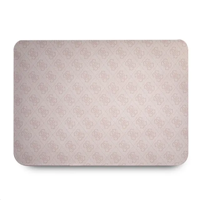 Guess PU 4G Metal Logo Computer Sleeve 13" Pink 3