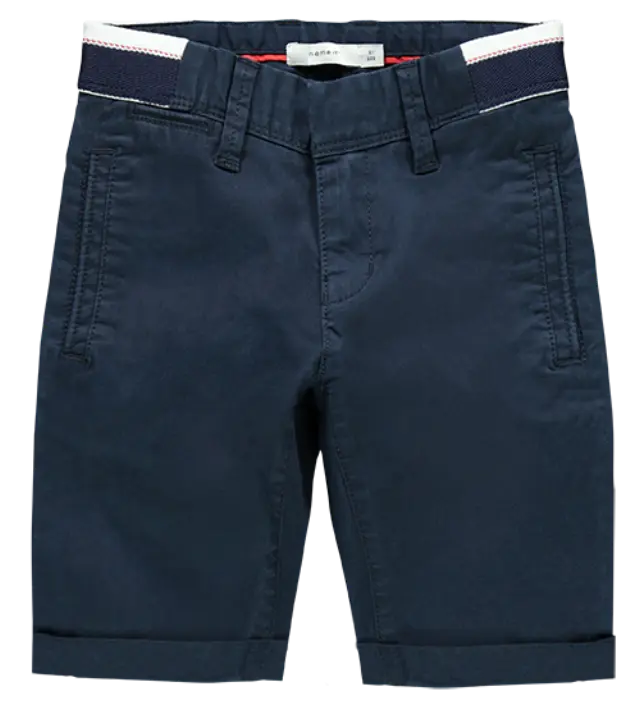 NAME IT SOFUS TWITAPOS LONG SHORTS NOOS DARK SAPPHIRE