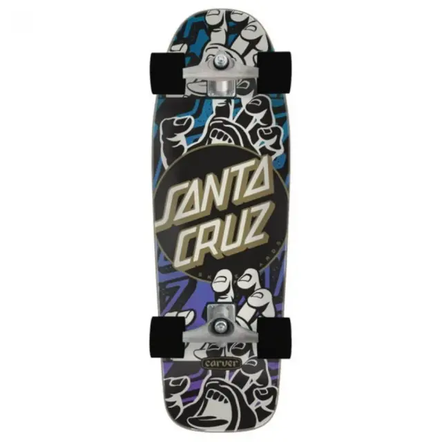 SANTA CRUZ Surf Skate Complete 80s Rider Handled Dot