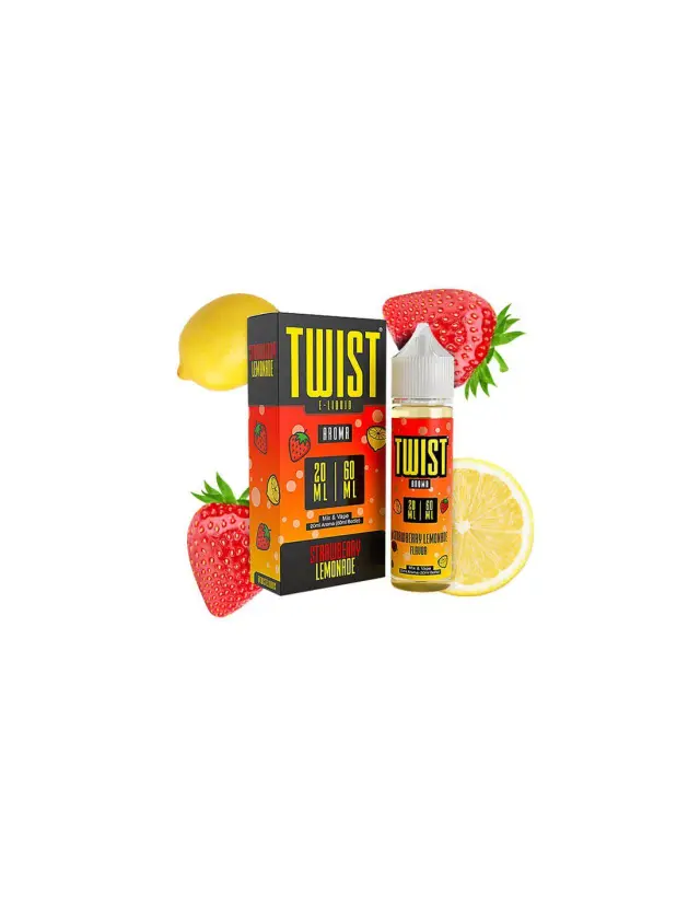 Twist Strawberry Lemonade Flavour Shot 20/60ml 60ml Twist E-Liquids
