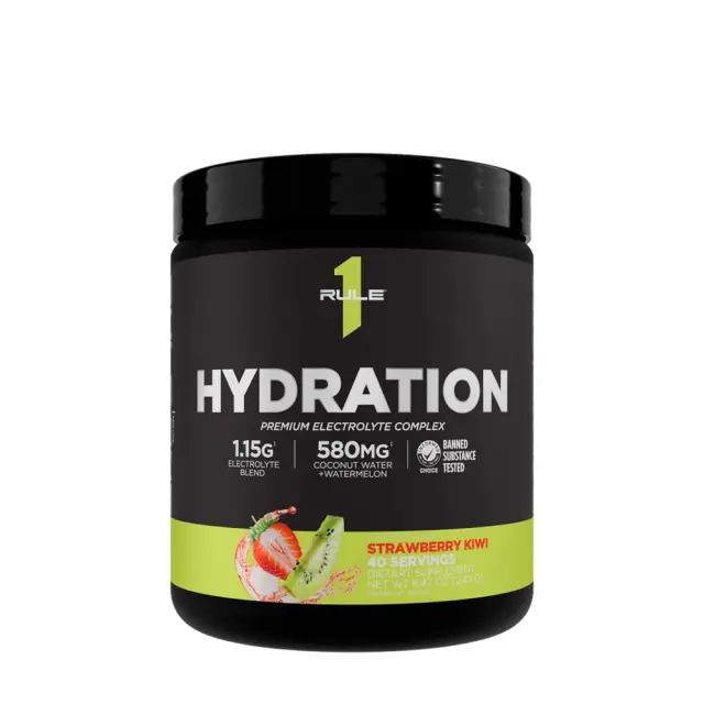 Rule1 Hydration strawberry-kiwi, 40-servings