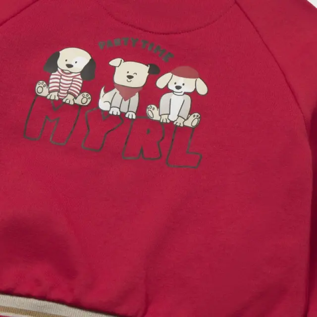 Baby 6 μηνών έως 4 ετών Φόρμα 2 παντελόνια κόκκινο 2