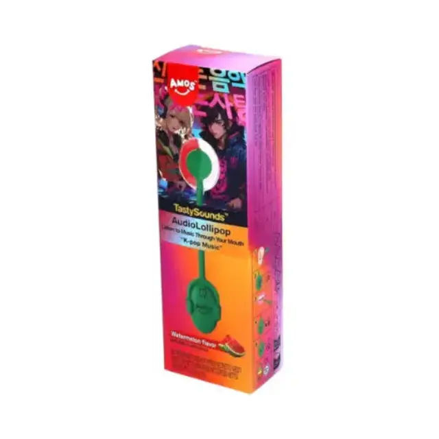 Tasty Sounds Get The Feeling Audio Lollipop Watermelom Flavour 12g