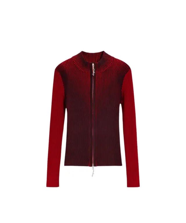 Desigual - Γυναικεία Πλεκτή Ζακέτα Jers Bloody 26WWJF22-3092 Κόκκινο 3