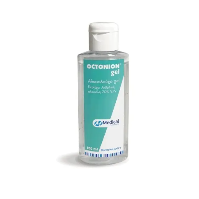 Octonion Αντισηπτικό Τζελ Χεριών με Αλκοόλη 100ml