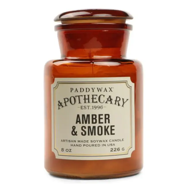 Paddywax Κερί Apothecary, Amber + Smoke, 226gr